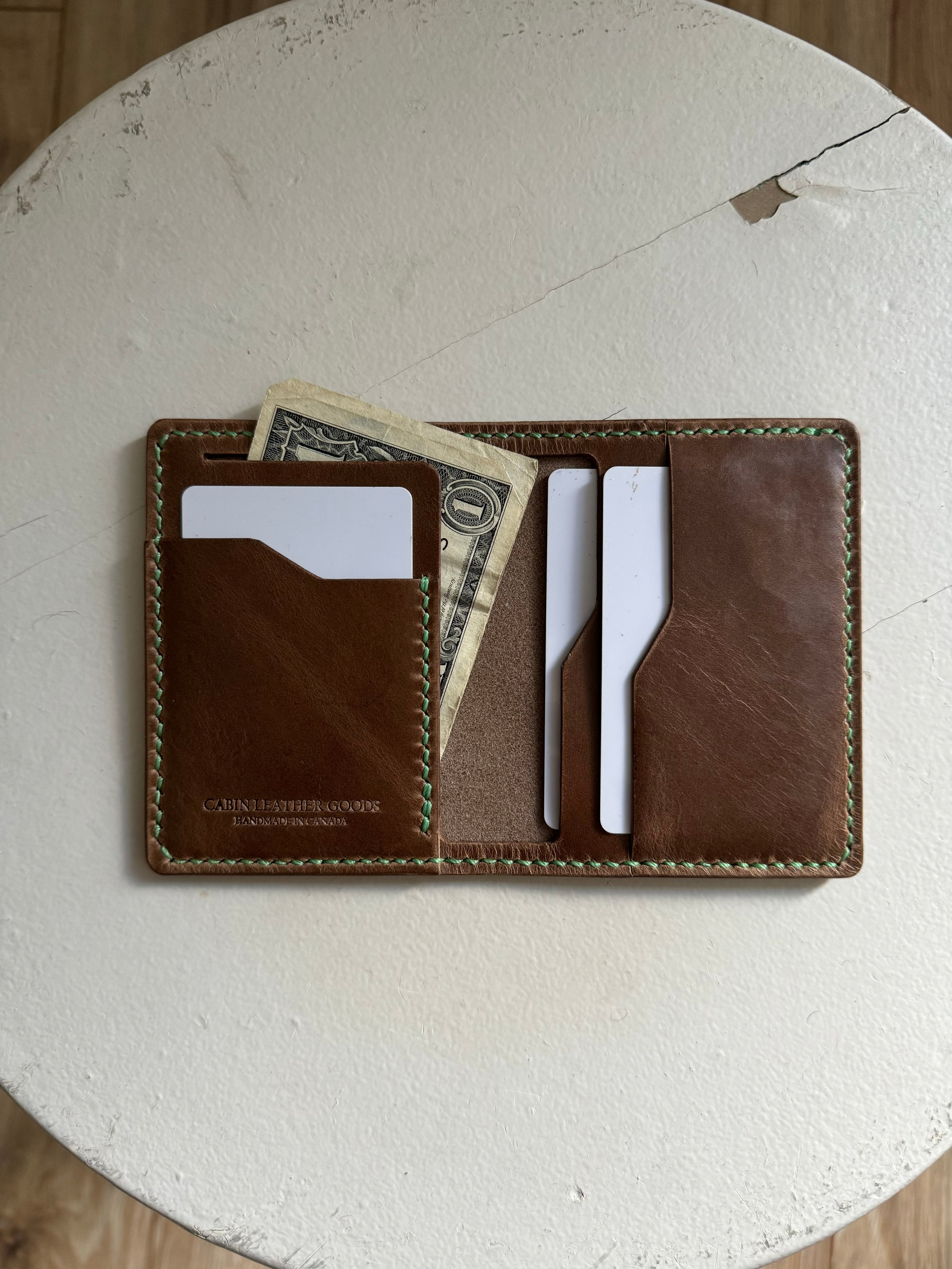 Slim Bi-Fold Wallet - Horween Chromexcel