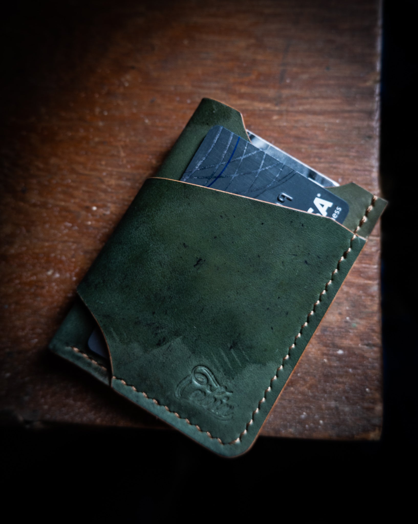 The James Wallet - Horween Reverse Shell Cordovan