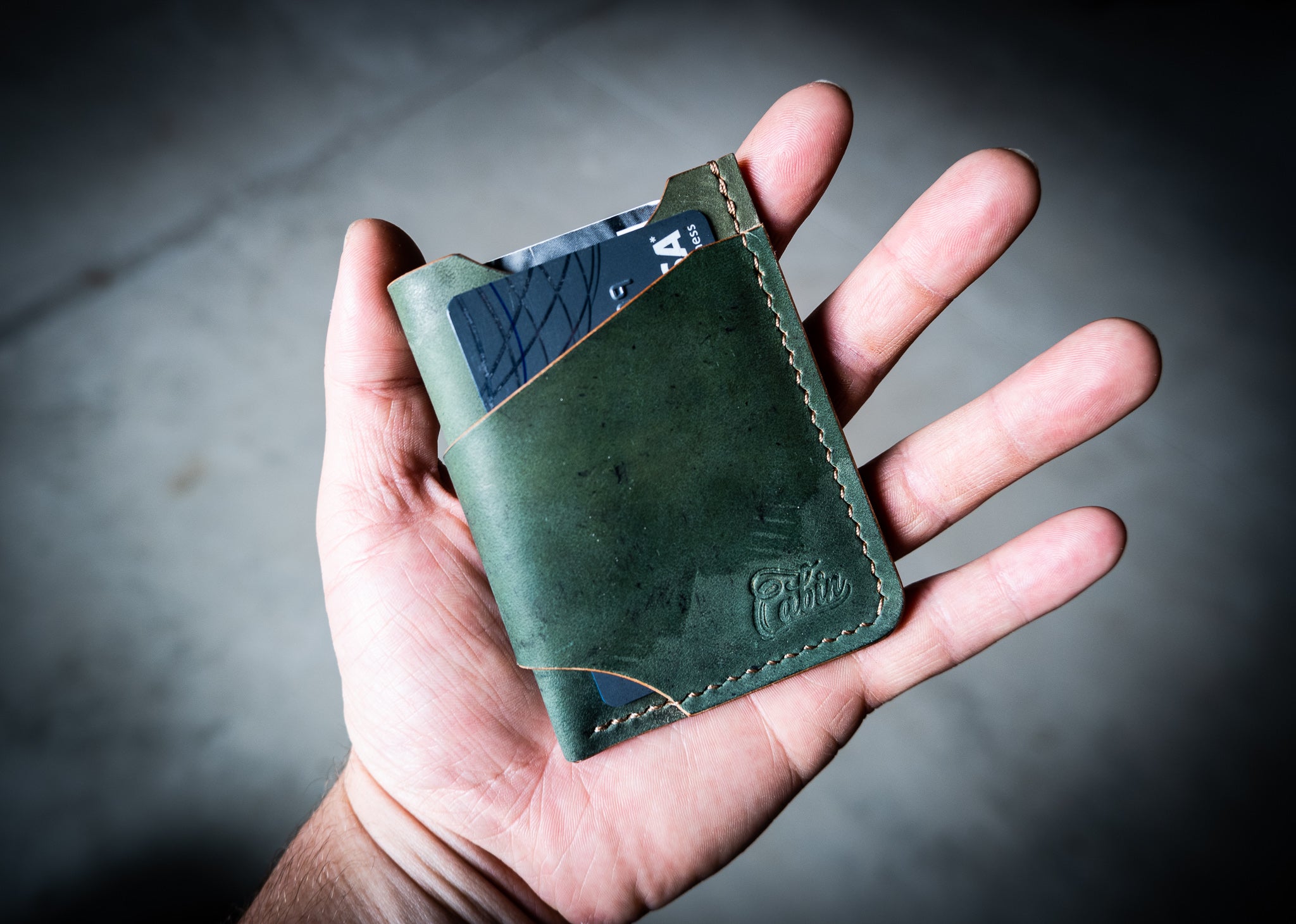 The James Wallet - Horween Reverse Shell Cordovan